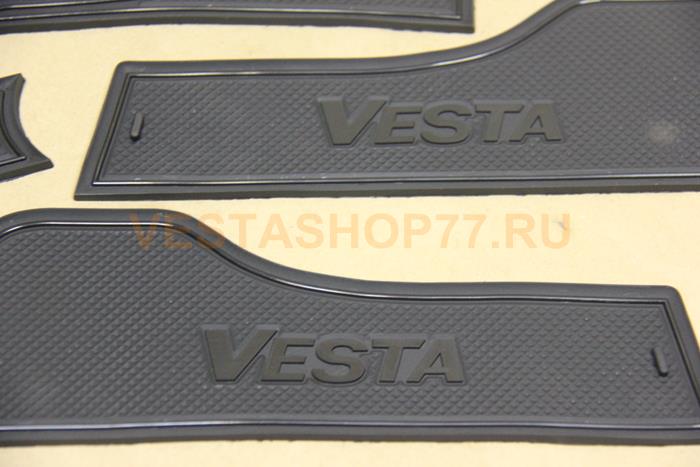 Силиконовые коврики с надписью Vesta